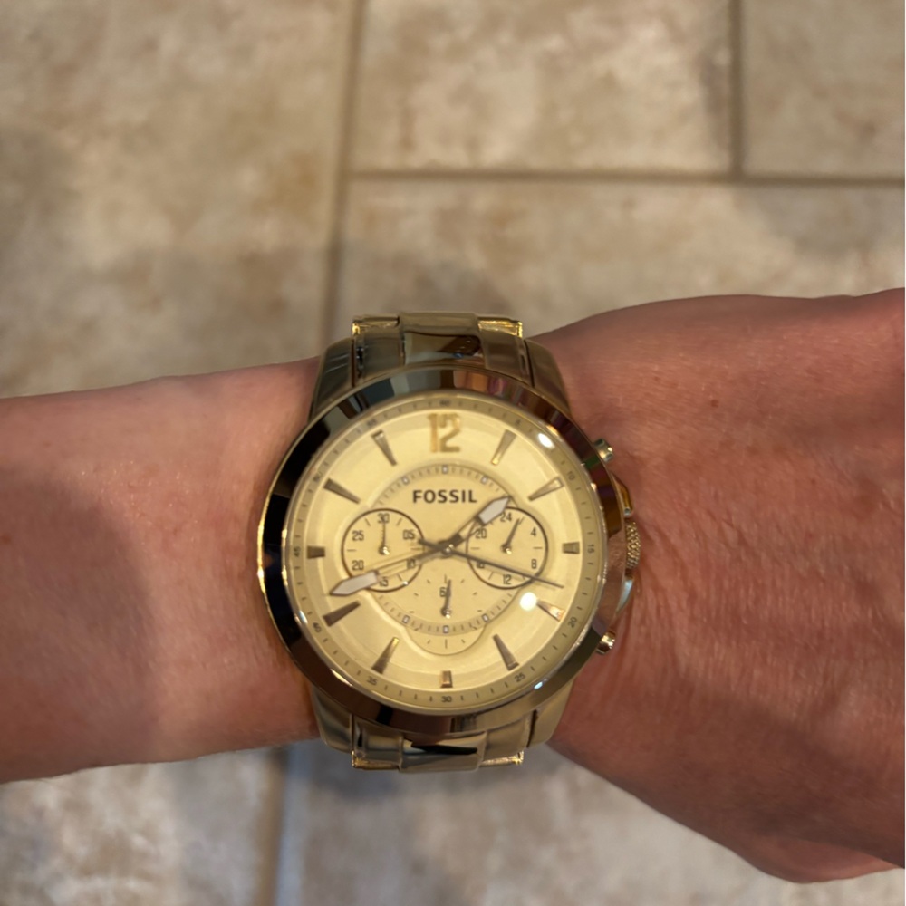 Fossil Gold Watch